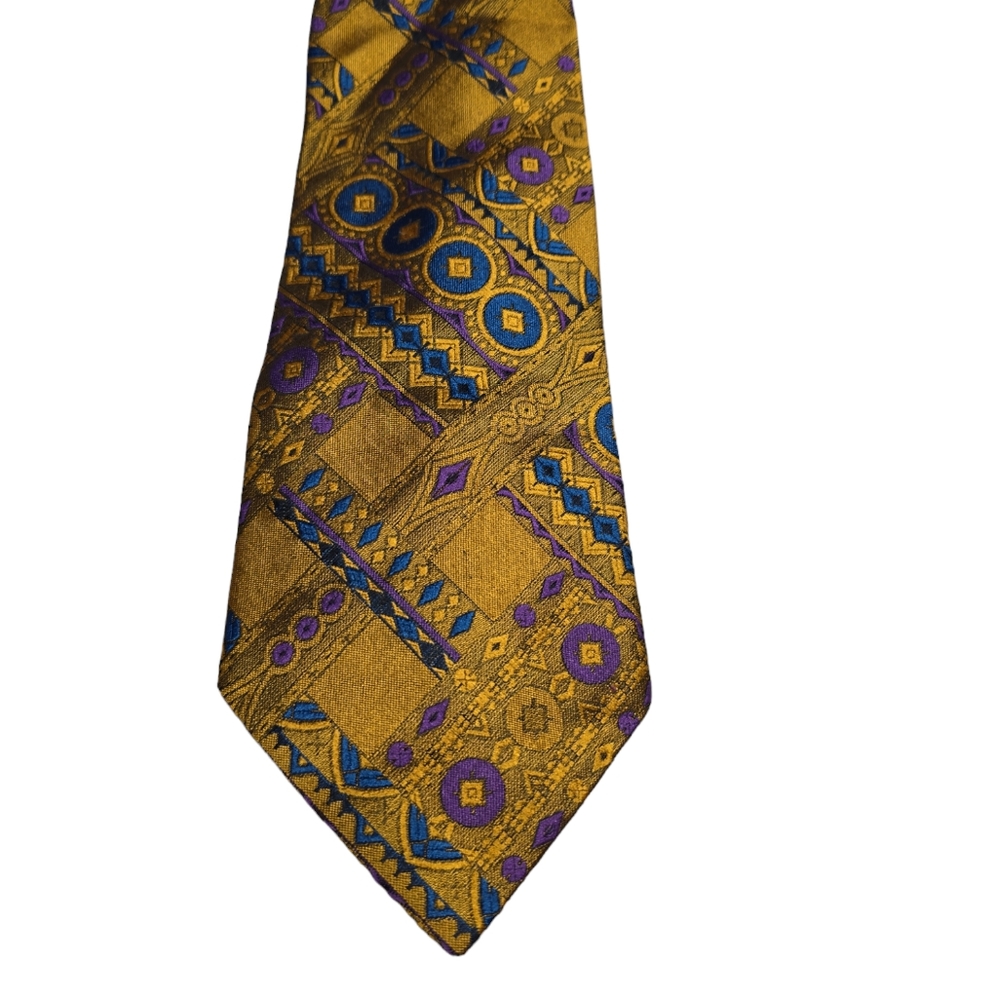 SCHIAPARELLI NECKTIE / Vintage Wide Tie